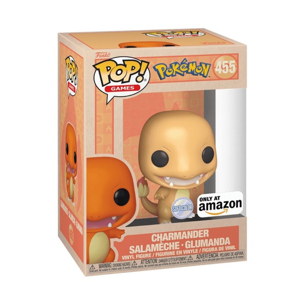 Funko POP! Pokemon Soft Color Charmander Exclusive Figure #455!
